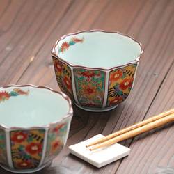 有田焼 小鉢 八角 小付鉢 約8.5cm 日本製 和食器 和食 陶磁器 arita