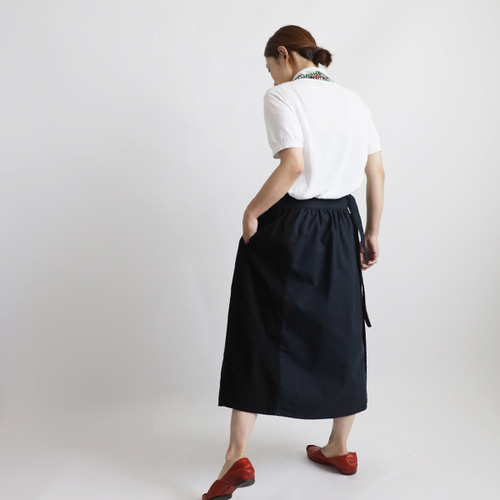 ラスト1 最終SALE 巻き巻く愉快なパッチワーク巻きスカート