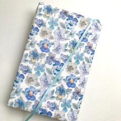 リバティ シンクオブミー 新色 ブルー ブックカバー 送料無料 ブック