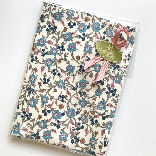 リバティ シンクオブミー 新色 ブルー ブックカバー 送料無料 ブック