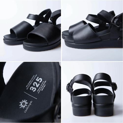 在庫限りのビッグセール】厚底 レディース サンダル 刺繍 レザー