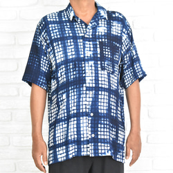 nontokyo チェック×花柄 開襟シャツ nontokyo チェック×花柄 開襟シャツ M109678720 - トップスヴィンテージ