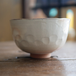京焼・清水焼　色絵　抹茶茶碗（藤） 5枚目の画像
