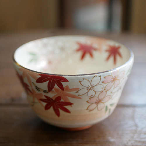 京焼・清水焼 色絵 抹茶茶碗(雲錦) 茶碗・めし碗 Shun 通販 京焼・清水焼 色絵 抹茶茶碗(雲錦) 茶碗・めし碗 Shun 通販