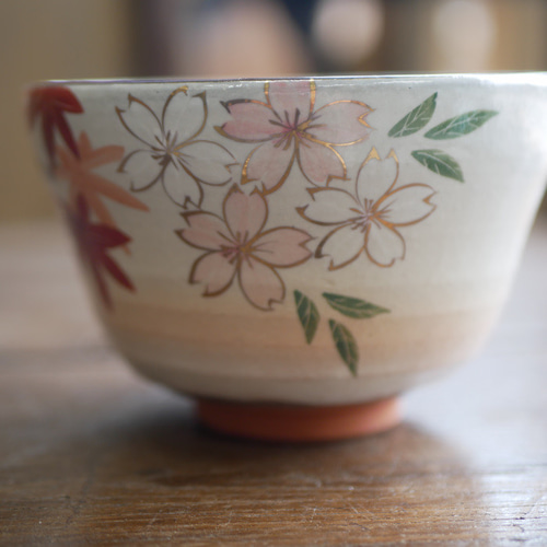 京焼・清水焼 色絵 抹茶茶碗（雲錦） 茶碗・めし碗 Shun 通販