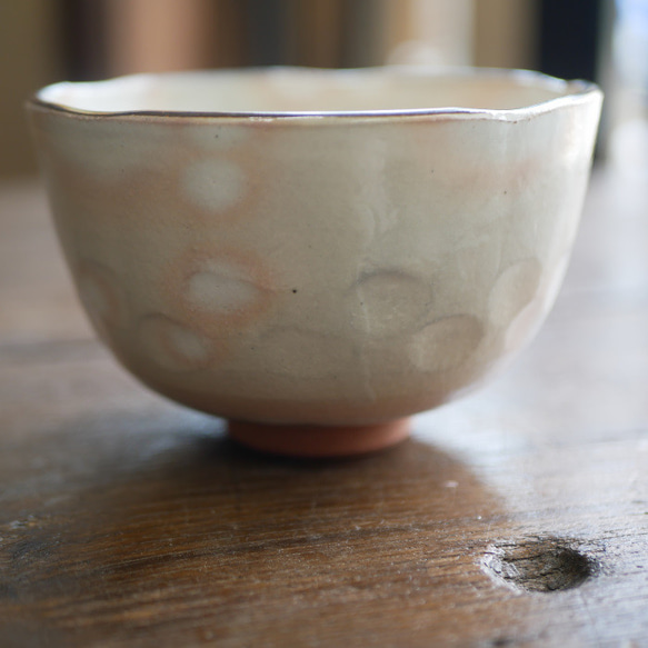 京焼・清水焼　色絵　抹茶茶碗（牡丹） 7枚目の画像