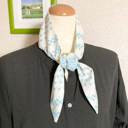 GRAPE グレーホワイトストライプフード付きスカーフハット（収納ポケット付き） GRAPE グレーホワイトストライプフード付きスカーフハット（収納