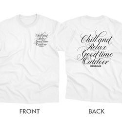 Chill and Relax Good time アウトドア Tシャツ_H017 2枚目の画像