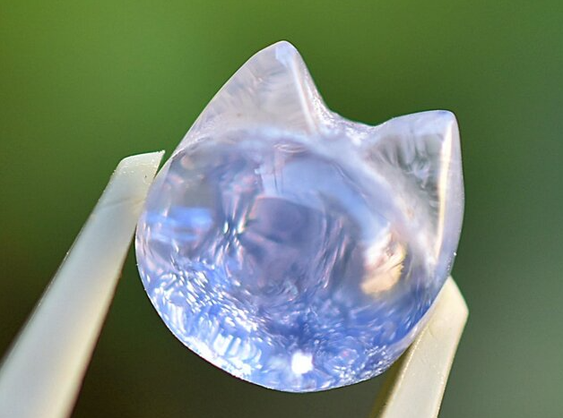 猫★デュモルチェライトインクォーツ ルース