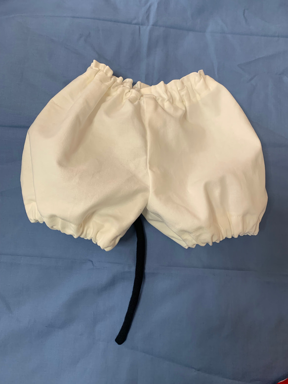 白 かぼちゃパンツ 尻尾付き ネズミさん ベビー服 Ha-Reee hobag 通販