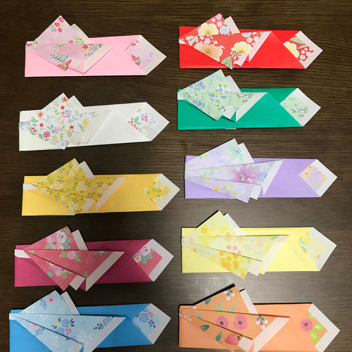 折り紙 お箸袋 お祝い用 お花のお箸袋 その他素材 ぴぴこ 通販