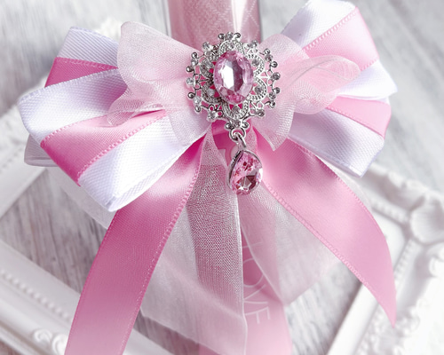 ☆再販 キンブレリボン ペンライトリボン 推し色 ピンク その他