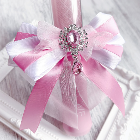 ☆再販 キンブレリボン ペンライトリボン 推し色 ピンク その他