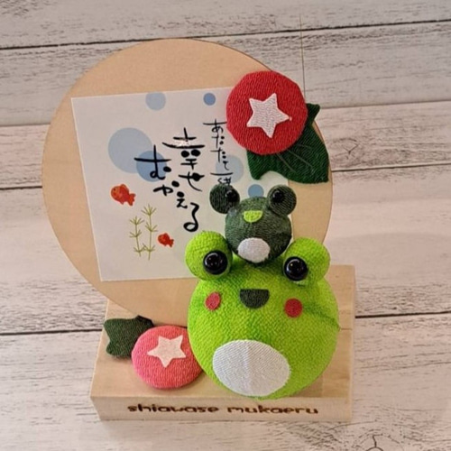 ちりめん細工 過去作品 オーダーメイド 季節の置物 約し