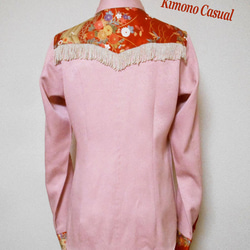 着物ウェスタンシャツ Kimono Western Shirt LS-282/M 11枚目の画像