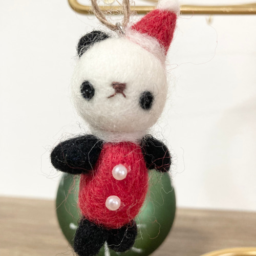 ☆羊毛フェルト☆クリスマスオーナメント6点セット-5- 羊毛フェルト