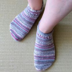 ショート丈ソックス【コットン混紡】＊洗濯機OK！ 9枚目の画像