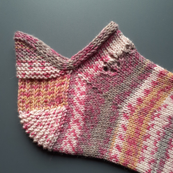 ショート丈ソックス【コットン混紡】＊洗濯機OK！ 7枚目の画像