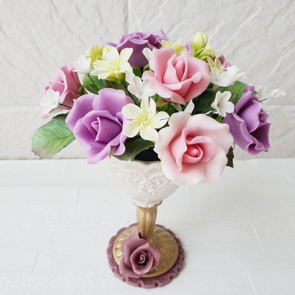 専用 藤の花 クレイフラワー