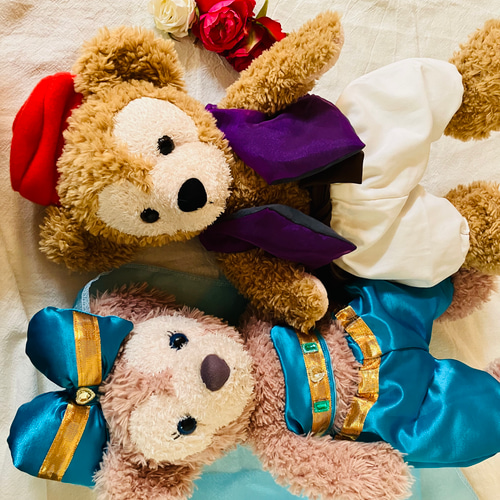 ダッフィー　シェリーメイ　アラジン　ジャスミン　コスチューム　アリ王子 シェリーメイ,Sサイズ用,アラジン,ジャスミン｜ダッフィー