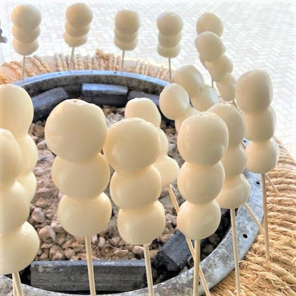 ひと手間かける 大きいだんご6本入り 醤油だれ付き キャンプ 焚き火