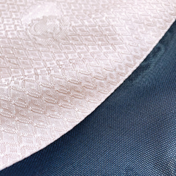 仕立ての良いセットアップ 上質 着物リメイク スカート ゴム ファスナー くすみピンク 11号 LL (Y5601) 10枚目の画像