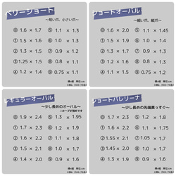 サイズ確認用ネイルチップ【単品ページ】 6枚目の画像