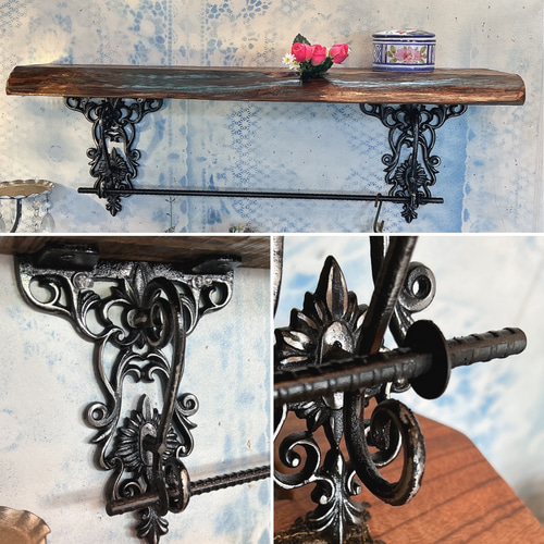 アメリカンヴィンテージ 壁掛け看板とアクセサリーホルダー