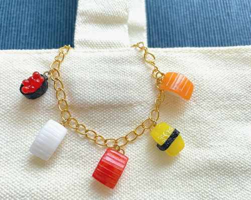 ⭐︎プーさん 寿司 キーホルダー 5個セット ⭐︎プーさん 寿司