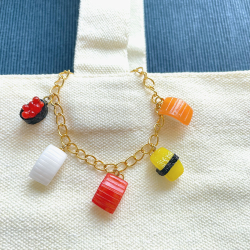 ⭐︎プーさん 寿司 キーホルダー　5個セット ⭐︎プーさん 寿司 キーホルダー 5個セット ⭐︎プーさん 寿司