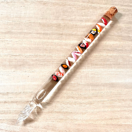 寿司三昧！のガラスペン ペン・筆記用具 E♡M handmade 通販 16048546