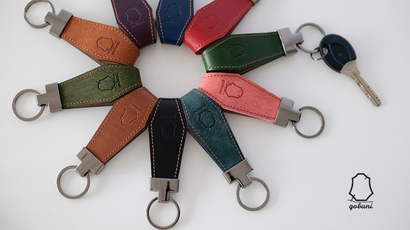 領帶造型鑰匙扣工藝閃耀優雅鑰匙圈 10 色領帶小禮品禮物 第6張的照片