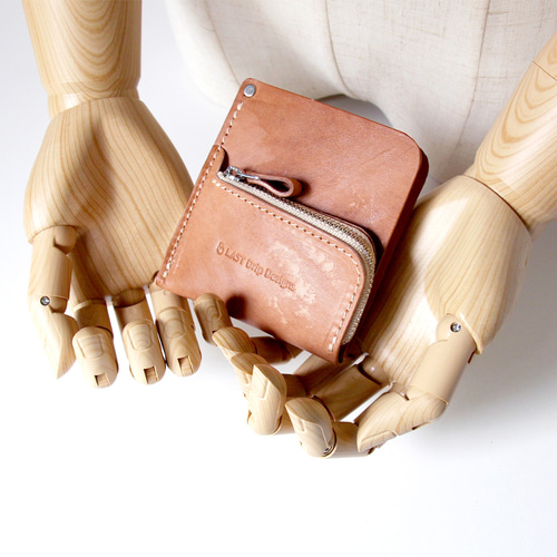 ハンドメイド　牛ヌメ革　マネークリップウォレット ハンドメイド 牛ヌメ革 マネークリップウォレット マネークリップおしゃれ