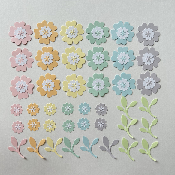 【C11.12】flower craft クラフトパンチ 3枚目の画像