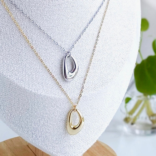 再販 サージカルステンレス ニュアンスチャームネックレス ネックレス