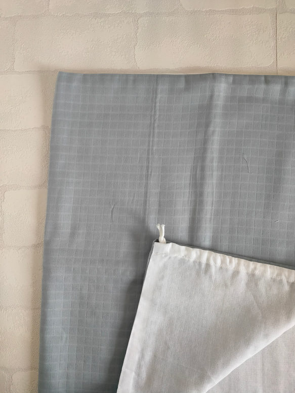 ペールカラーの枕カバー：国産ダブルガーゼ 2枚目の画像