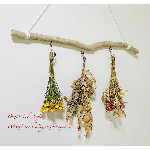 流木インテリア コブ付きのシンプルな天然流木のハンガーフック 流木ハンガー ハンギング ウォールデコ 北欧 No.205 2枚目の画像