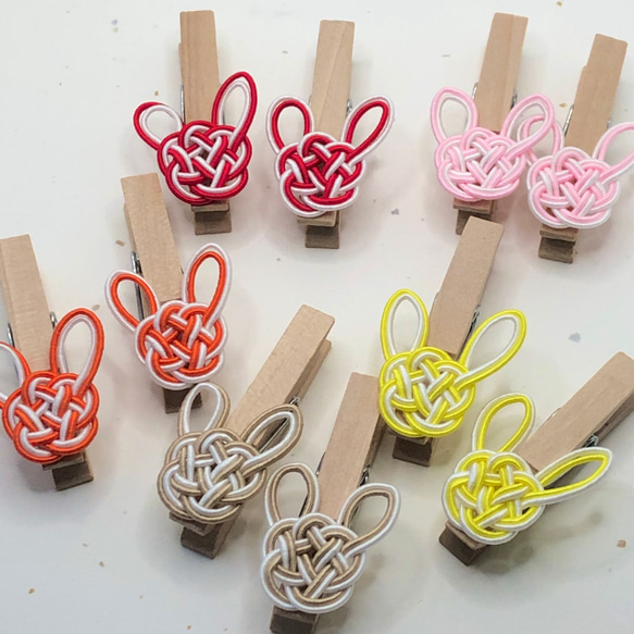 水引パーツ　うさぎ　12個 水引パーツ うさぎ 12個 水引パーツ うさぎさん 12個