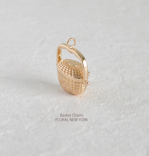【Nantucket Basket Gold Charm】 バッグチャーム ナンタケットバスケット専門店 通販｜Creema(クリーマ