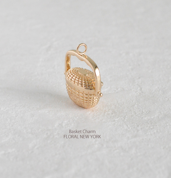 【Nantucket Basket Gold Charm】 3枚目の画像