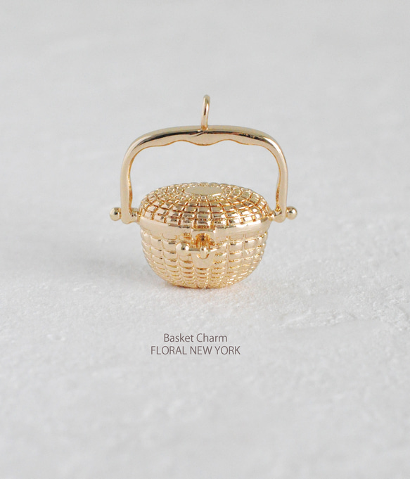 【Nantucket Basket Gold Charm】 バッグチャーム ナンタケットバスケット専門店 通販｜Creema(クリーマ