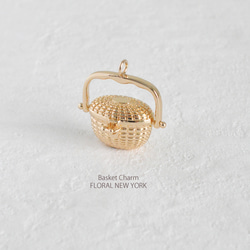 【Nantucket Basket Gold Charm】 4枚目の画像