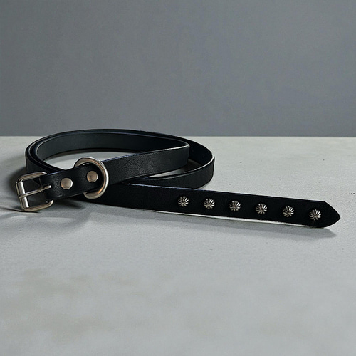 ナローベルト スタッズベルト ロングベルト レザーベルト 本革ベルト