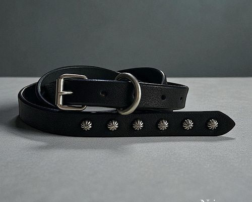ナローベルト スタッズベルト ロングベルト レザーベルト 本革ベルト