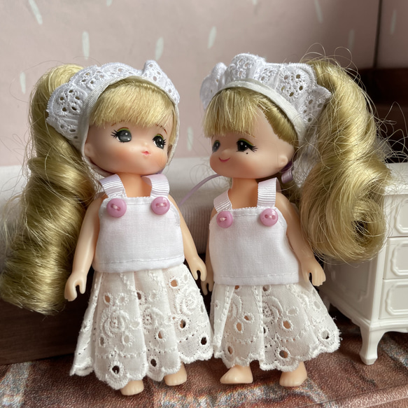 ミキちゃんマキちゃん 服 3点セット ハンドメイド 123
