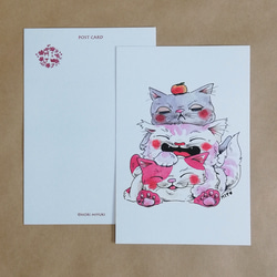 MIYU オリジナルポストカード ＊紅助と桃虎シリーズ＊ 5枚目の画像