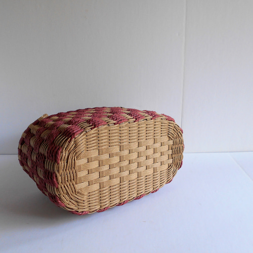 coo♡ページ　ハンドメイド　市松模様　バッグ 市松模様バック