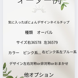 ご購入いただく前に&チップの種類サイズ確認 8枚目の画像