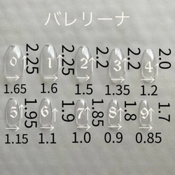 ご購入いただく前に&チップの種類サイズ確認 7枚目の画像