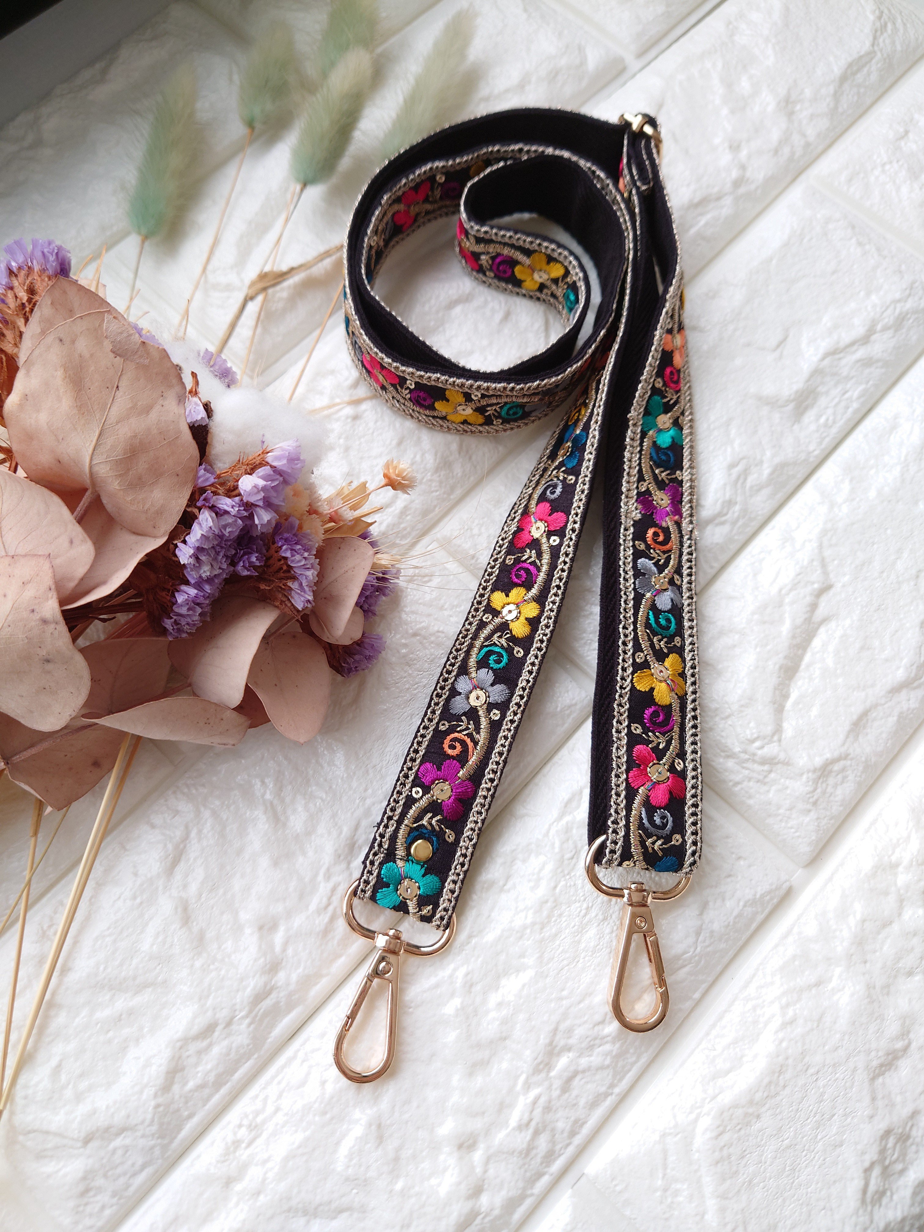 上品 インド刺繍リボン　ショルダー その他